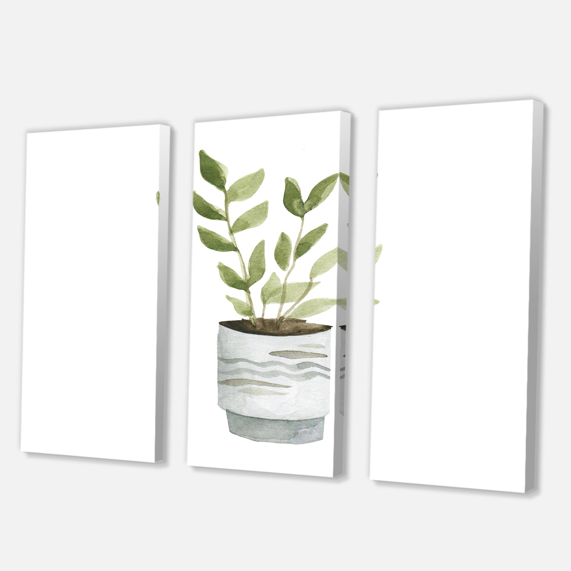 Designart - Indoor Green Home House Plants II